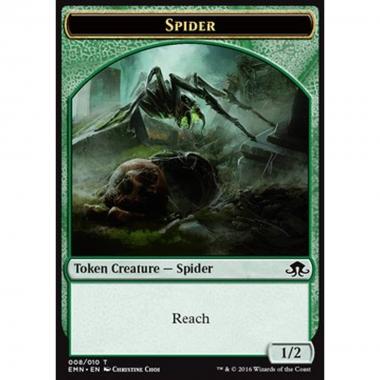 Spider Token (Green 1/2) - Spider Token (Green 1/2) - [EMN] [NM]