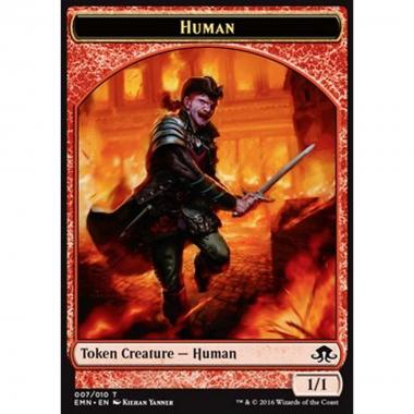 Human Token (Red 1/1) - Human Token (Red 1/1) - [EMN] [NM]