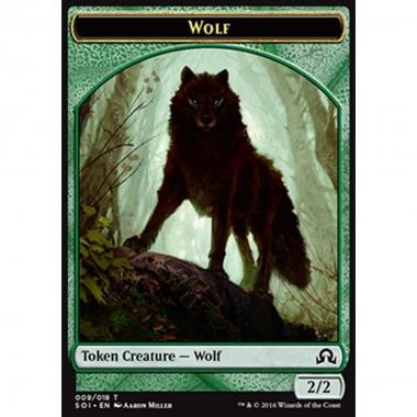 Wolf Token (Green 2/2) - Wolf Token (Green 2/2) - [SOI] [NM]
