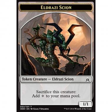Eldrazi Scion Token (Colorless 1/1) (V.2) - Eldrazi Scion Token (Colorless 1/1) (V.2) - [OGW] [NM]