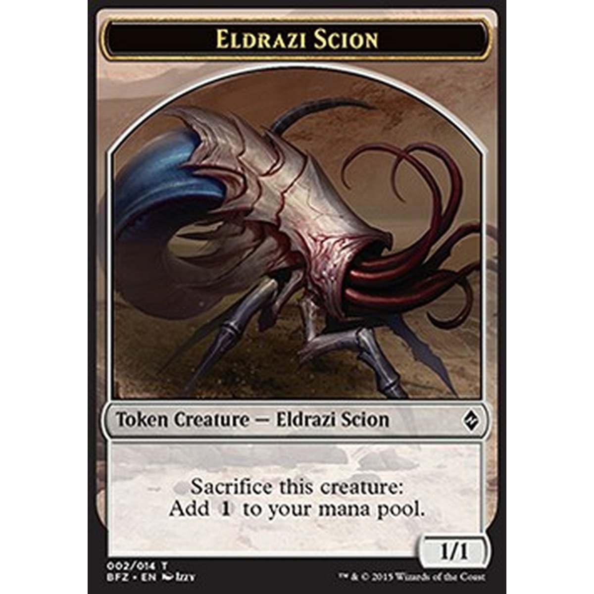 Eldrazi Scion Token (Colorless 1/1) (V.1) - Eldrazi Scion Token (Colorless 1/1) (V.1) - [BFZ] [NM]