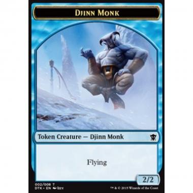 Djinn Monk Token (Blue 2/2) - Djinn Monk Token (Blue 2/2) - [DTK] [NM]