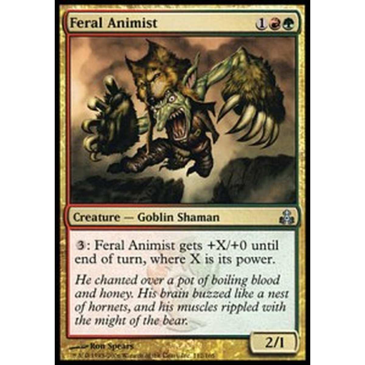 Feral Animist - Animista Ferale - [GPT] [NM]