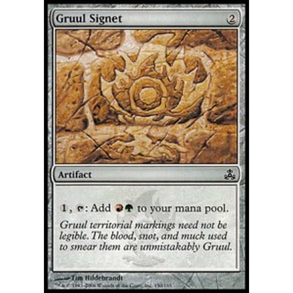 Gruul Signet - Gruul Signet - [GPT] [EX]