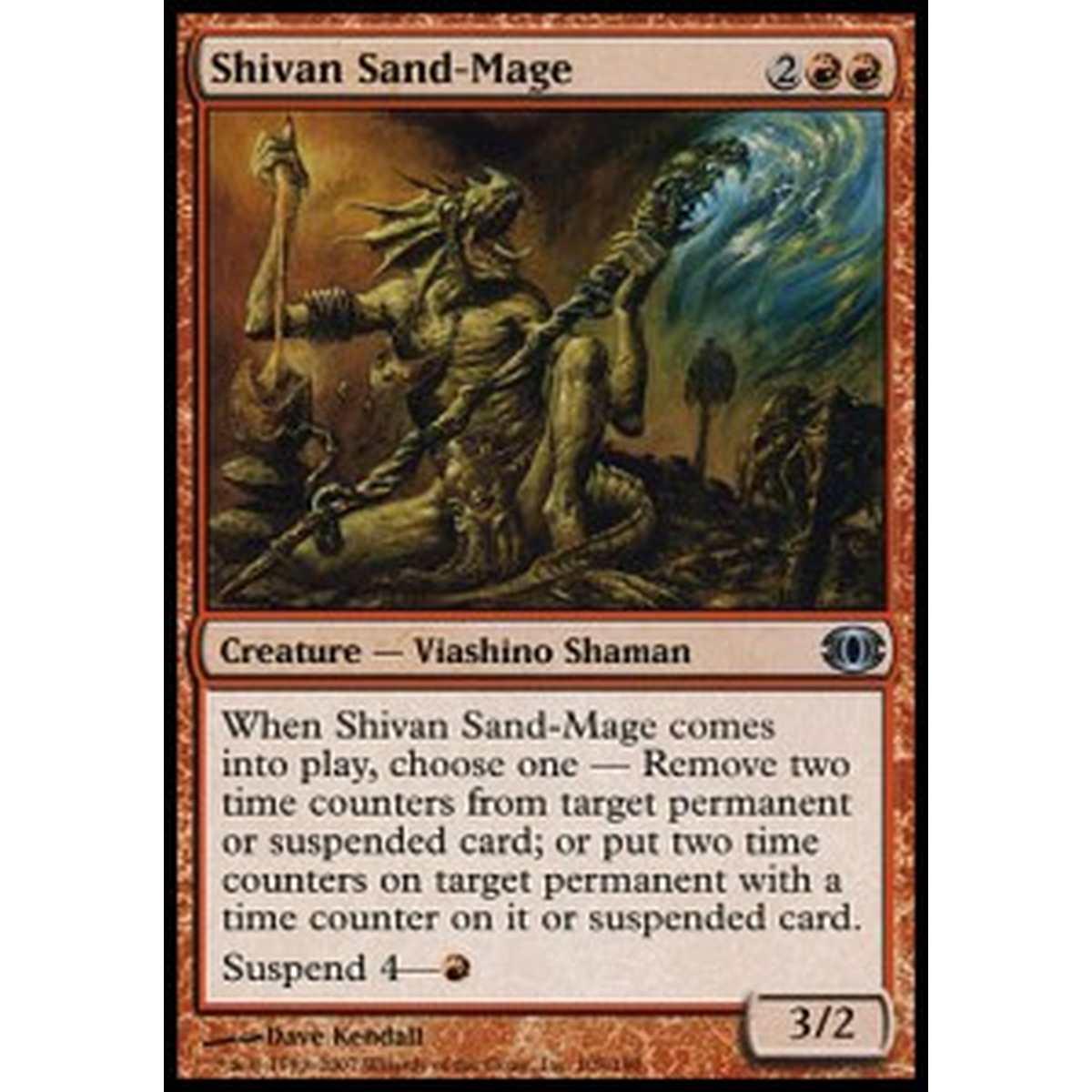 Shivan Sand-Mage - Mago della Sabbia di Shiv - [FUT] [NM]
