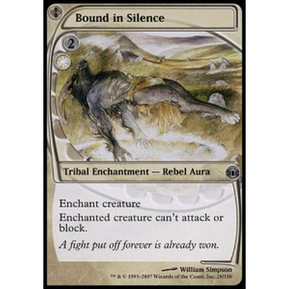 Bound in Silence - Obbligato al Silenzio - [FUT] [NM]