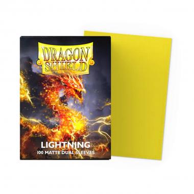 100 Buste Matte Dual Sleeves - Lightning