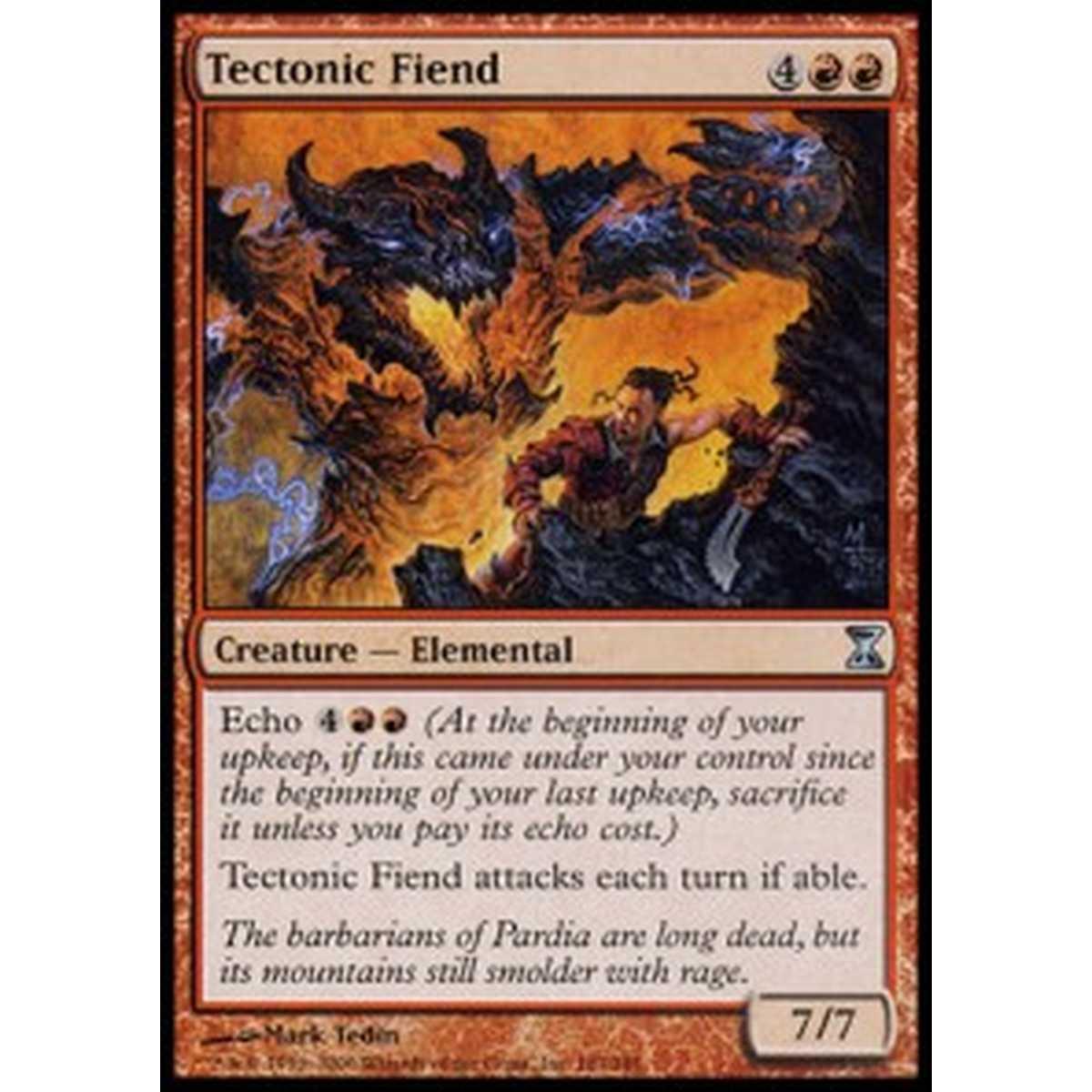 Tectonic Fiend - Demone Tettonico - [TSP] [NM]