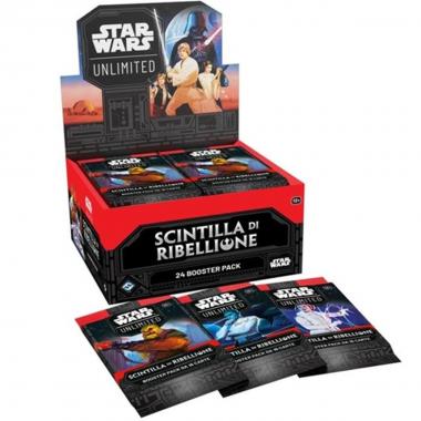 Star Wars Unlimited - Booster Box Scintilla di Ribellione ITA