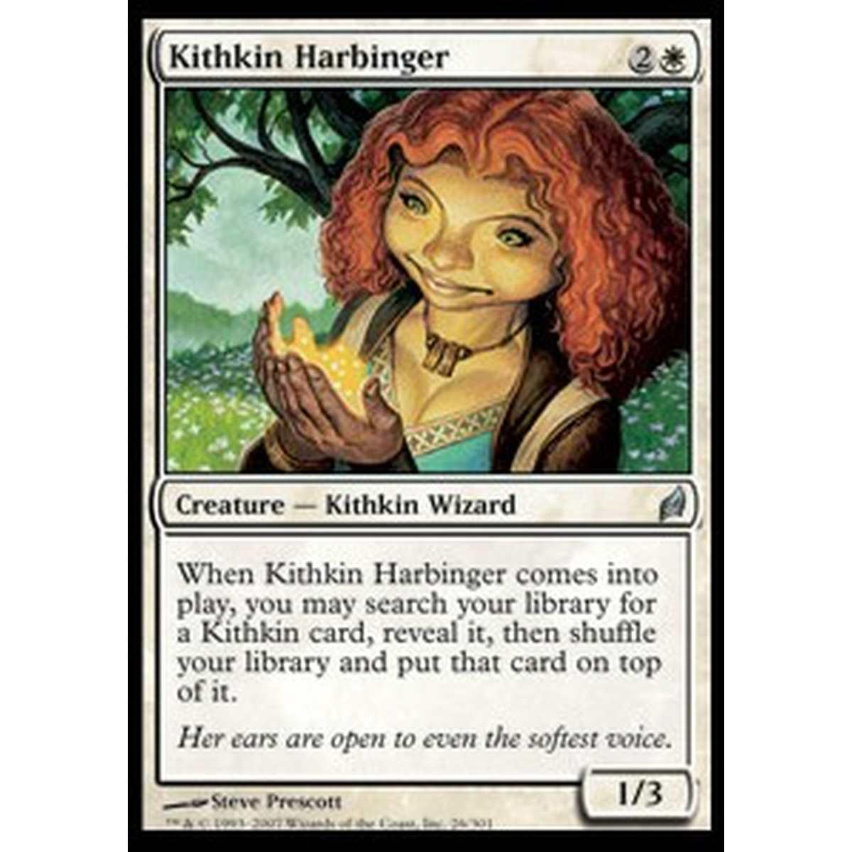 Kithkin Harbinger - Kithkin Araldo - [LRW] [NM]