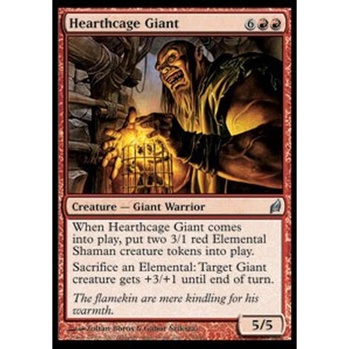 Hearthcage Giant - Gigante del Focolare Ingabbiato - [LRW] [NM]