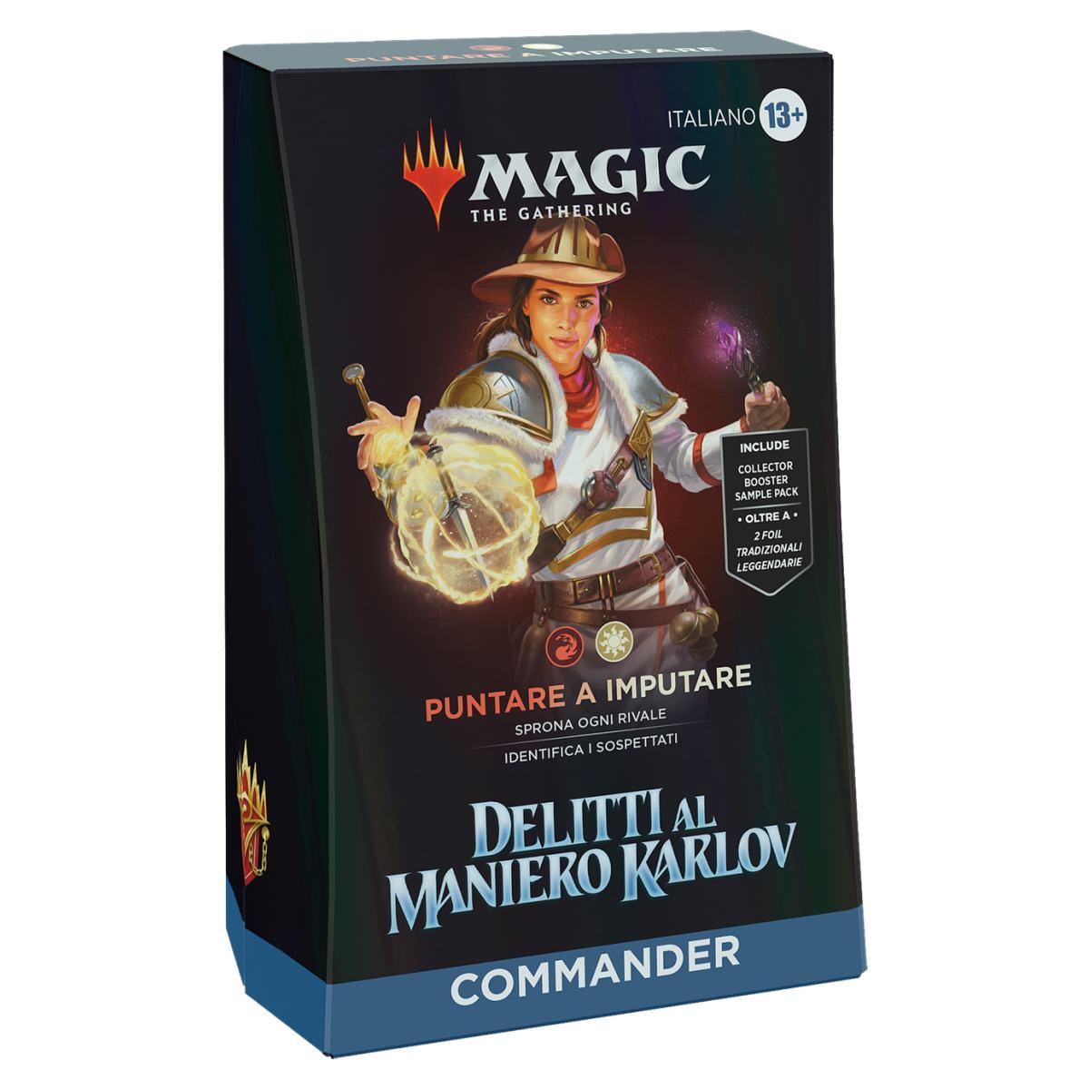 Murders at Karlov Manor - Commander Deck "Blame Game" ITA<br />