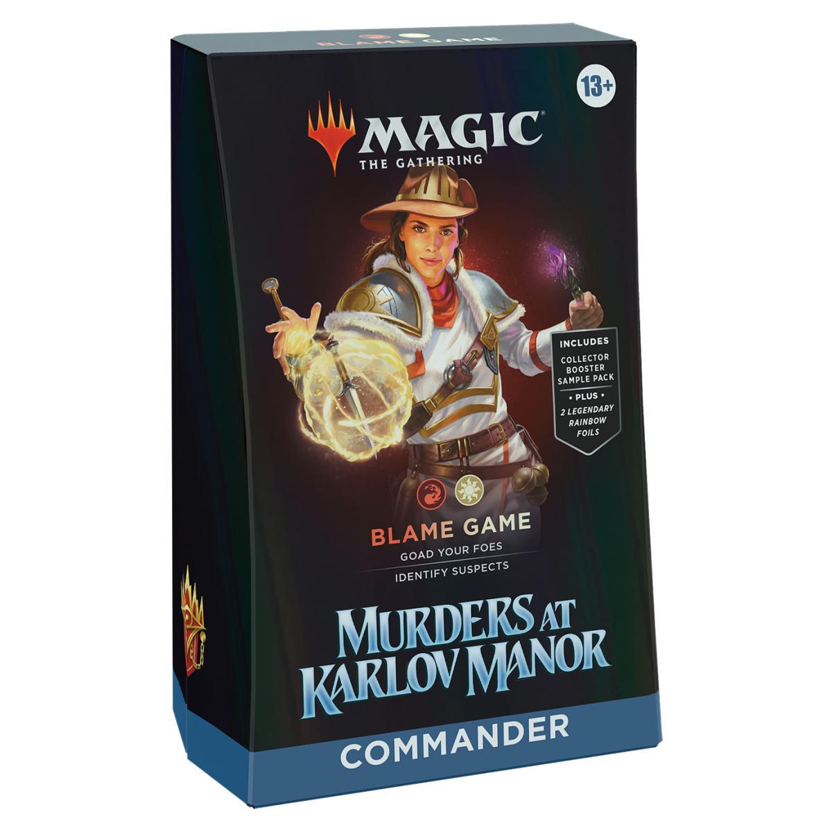 Murders at Karlov Manor - Commander Deck "Blame Game" ENG