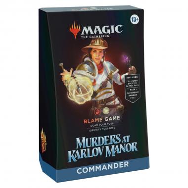 Murders at Karlov Manor - Commander Deck "Blame Game" ENG