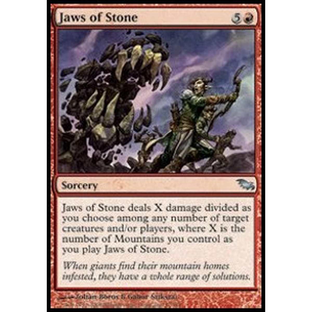Jaws of Stone - Mascelle di Pietra - [SHM] [NM]