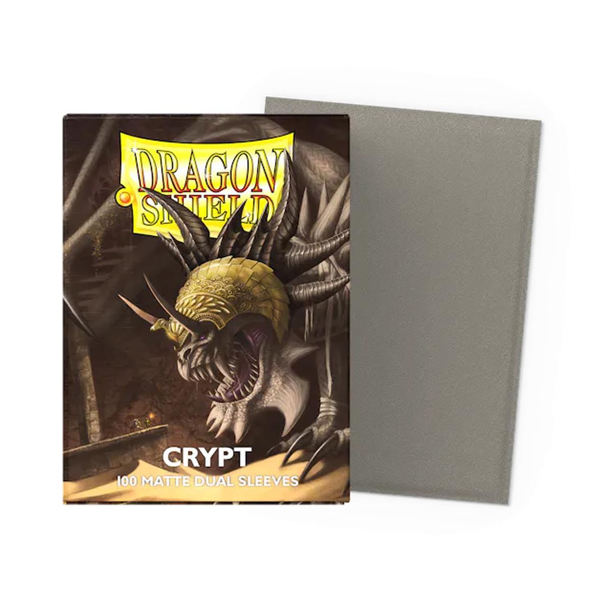 100 Buste Matte Dual Sleeves - Crypt