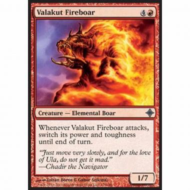 Valakut Fireboar - Valakut Fireboar - [ROE] [NM]