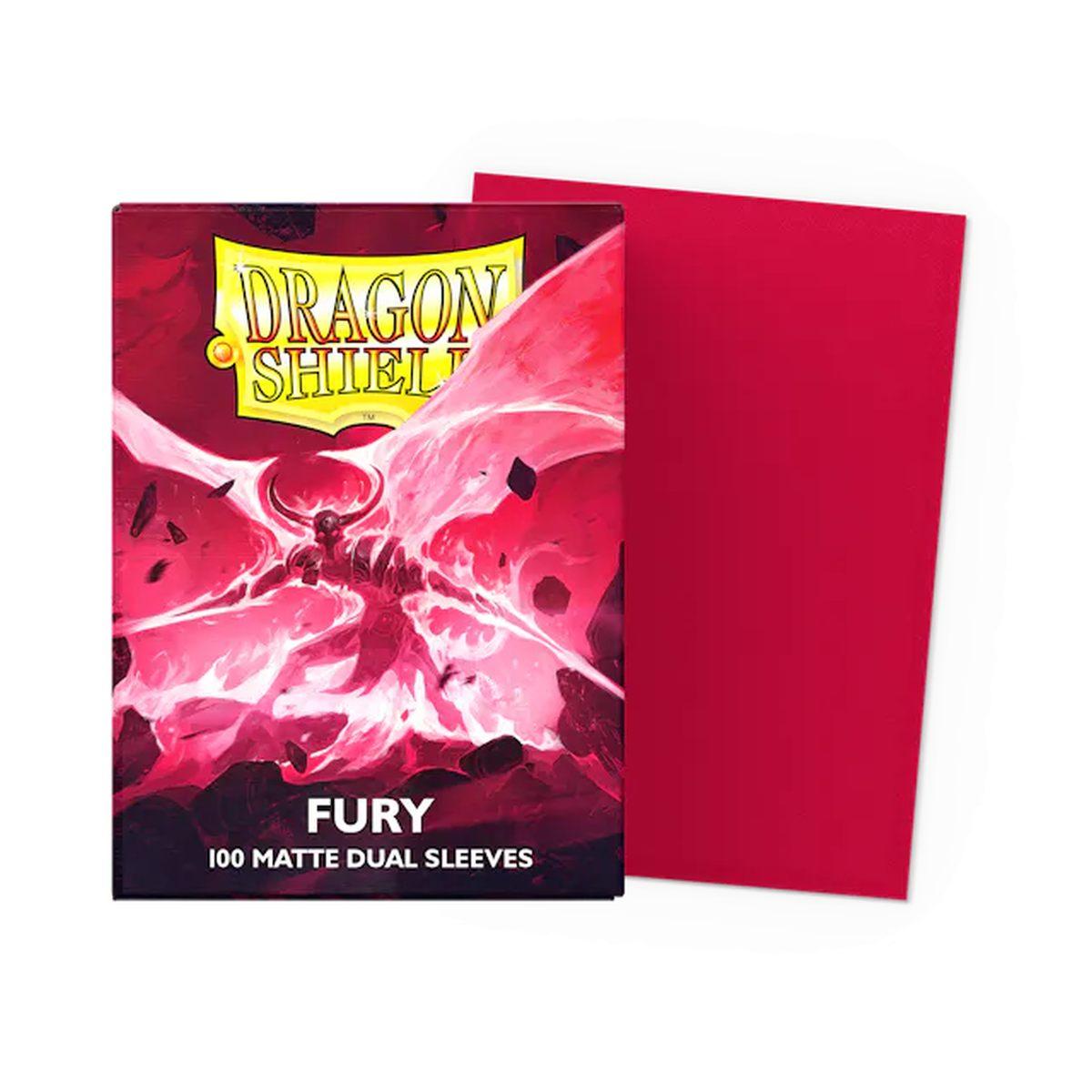 100 Buste Matte Dual Sleeves - Fury