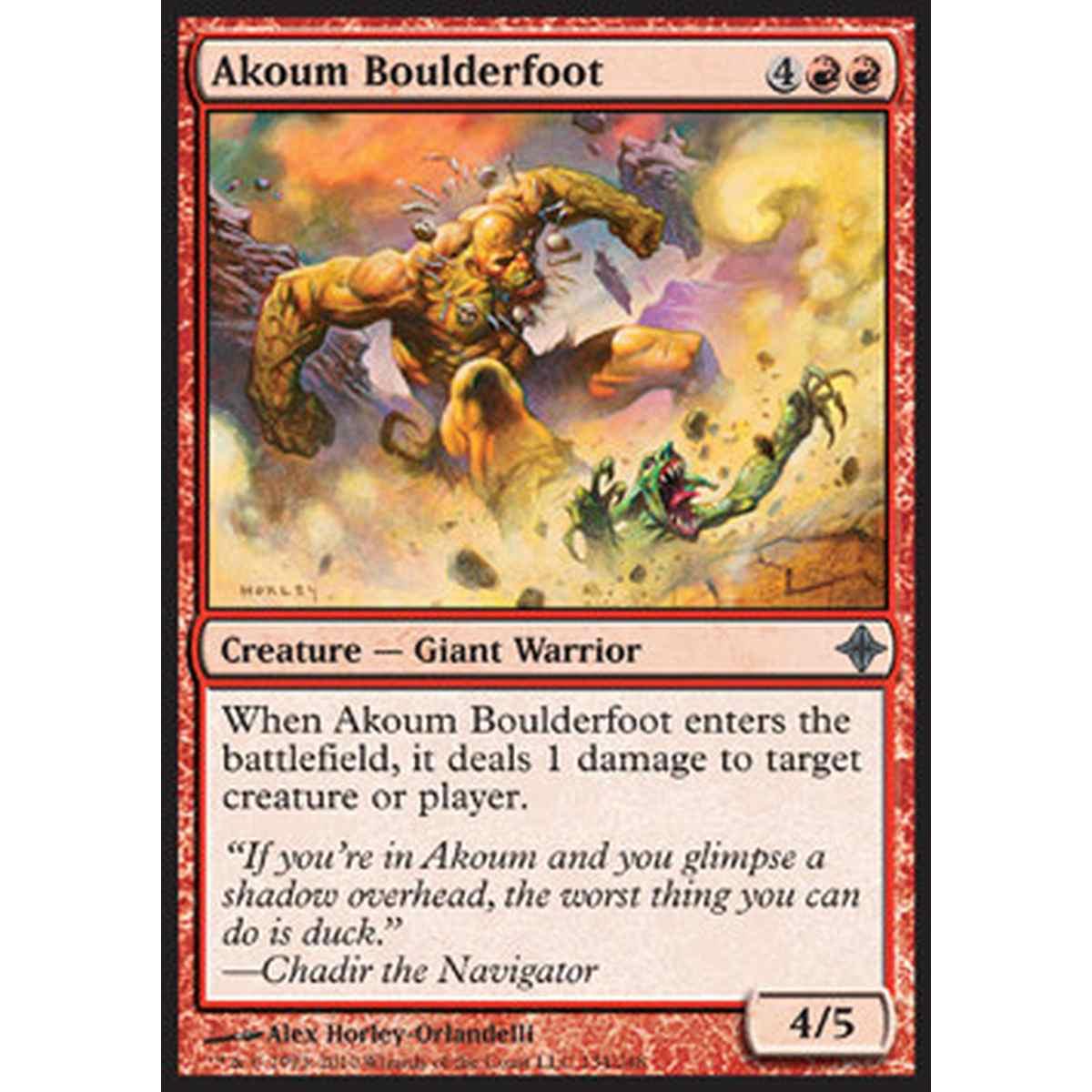 Akoum Boulderfoot - Piedemacigno di Akoum - [ROE] [NM]