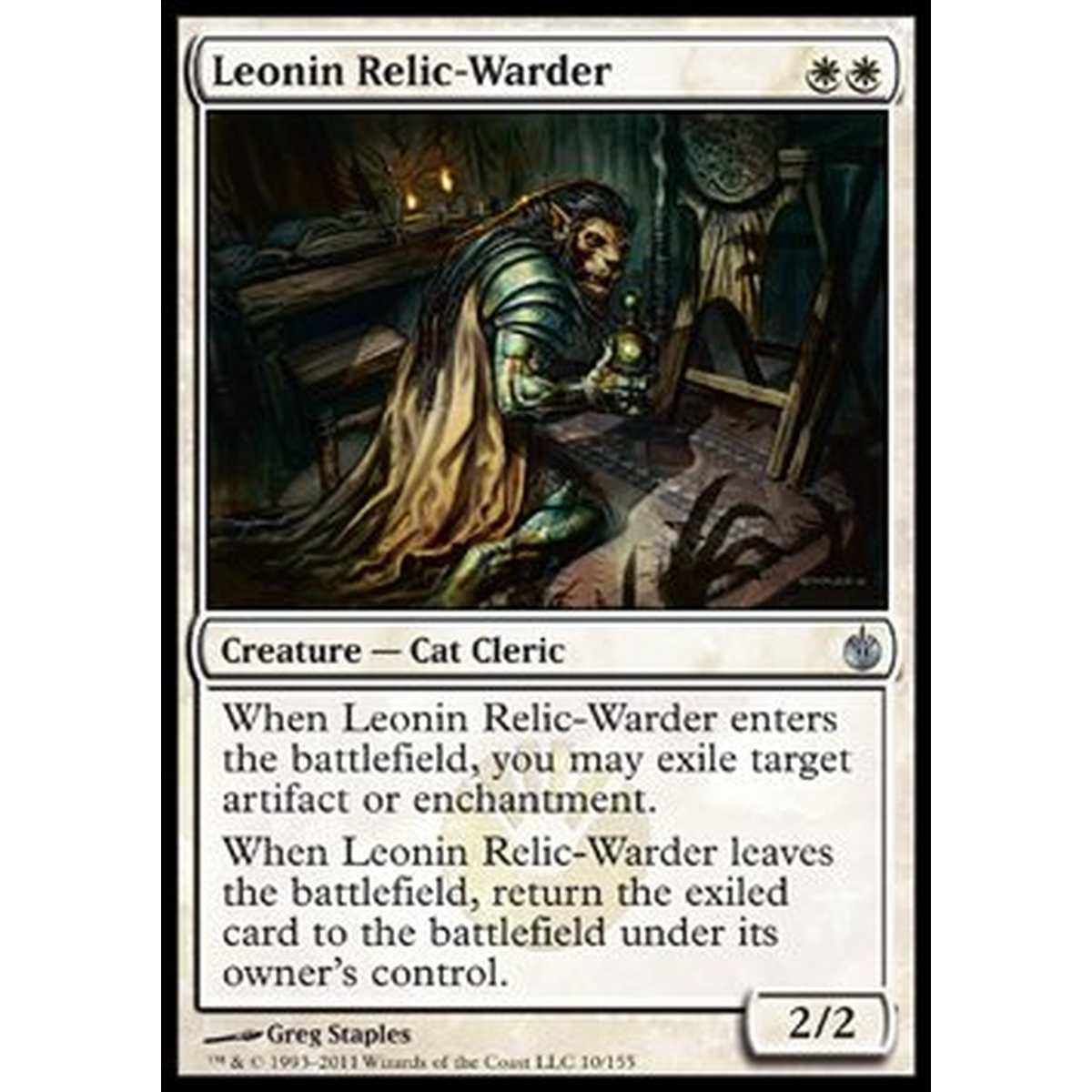 Leonin Relic-Warder - Custode delle Reliquie Leonid - [MBS] [NM]