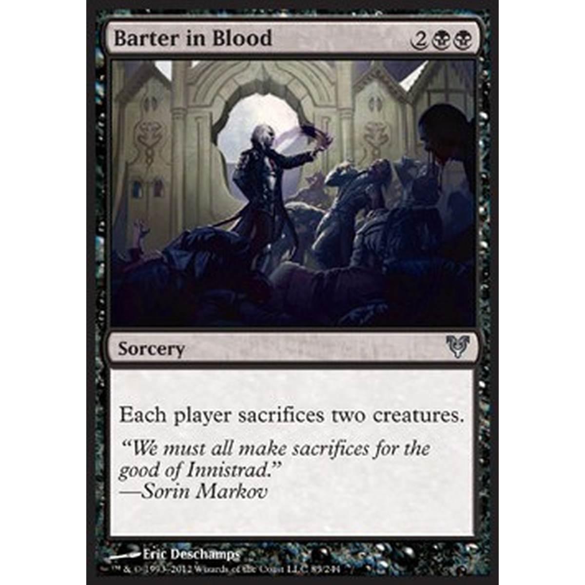 Barter in Blood - Baratto di Sangue - [AVR] [NM]