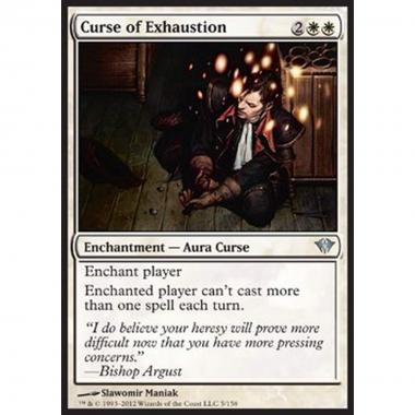 Curse of Exhaustion - Maledizione dello Sfinimento - [DKA] [NM]