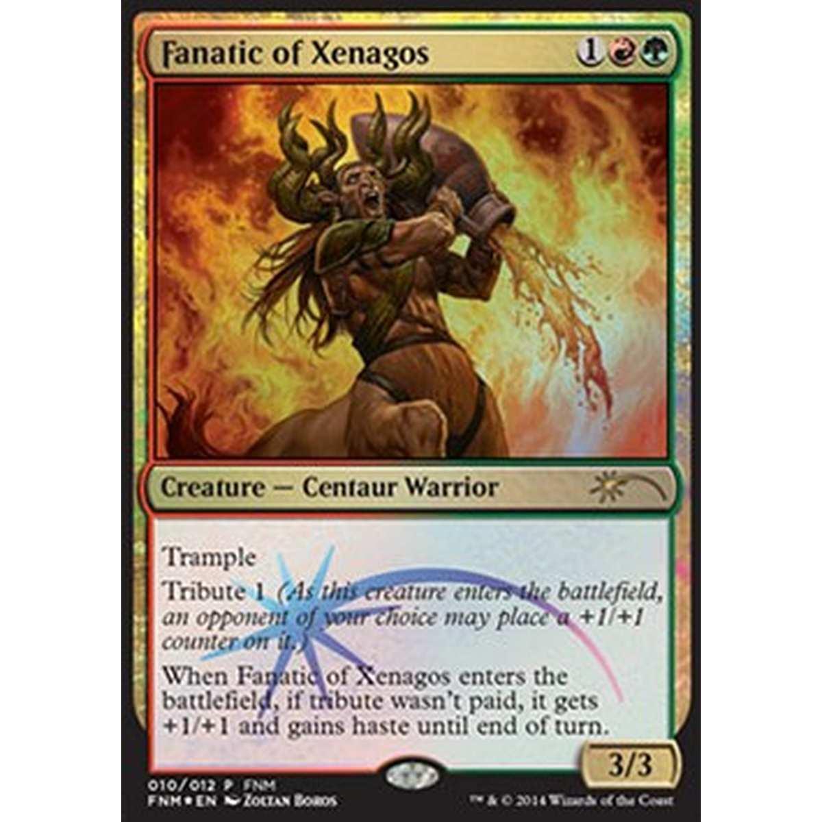Fanatic of Xenagos - Fanatico di Xenagos - [FNM] [EX] [Foil]