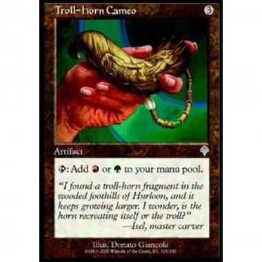 Troll-Horn Cameo - Corno di Troll Intagliato - [INV] [EX]