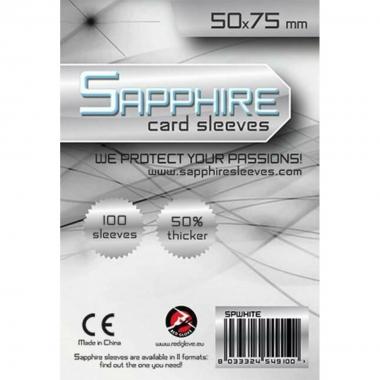Sapphire Sleeves: 100 Bustine 50x75 mm
