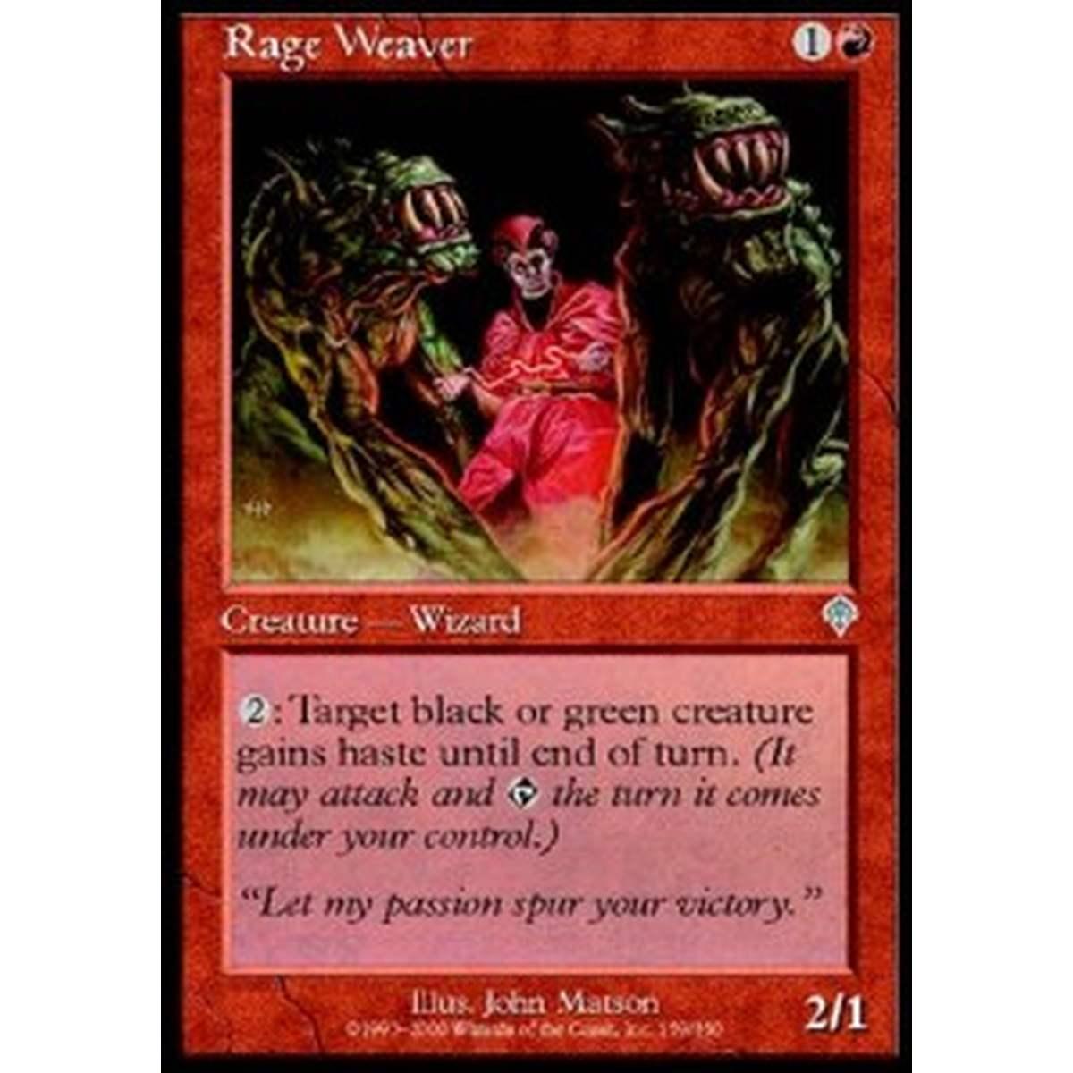 Rage Weaver - Tessitore di Rabbia - [INV] [EX]