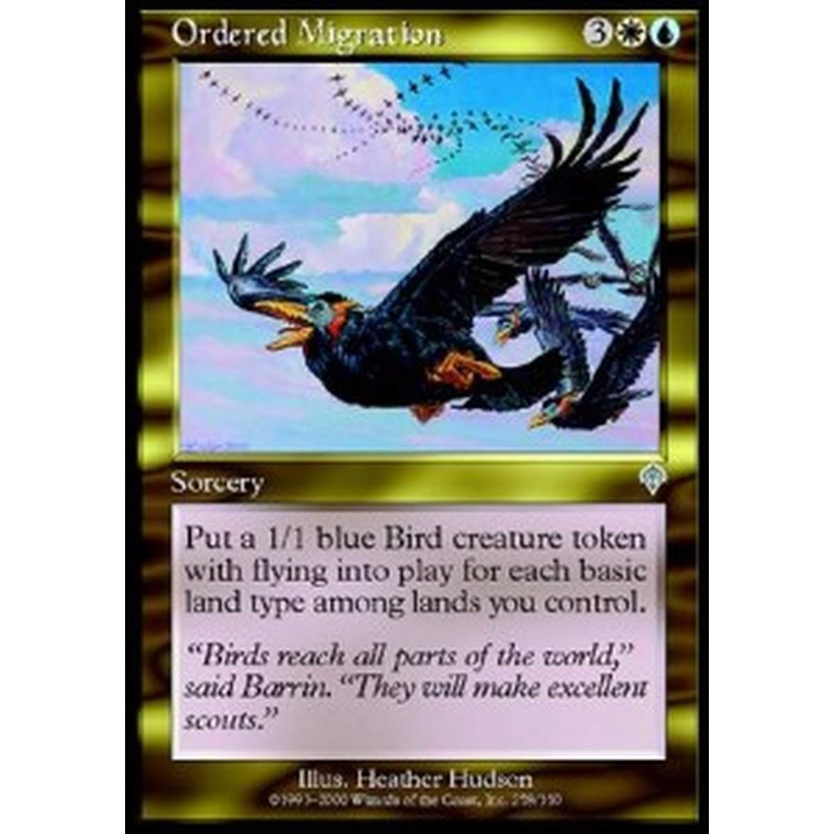 Ordered Migration - Migrazione Ordinata - [INV] [EX]