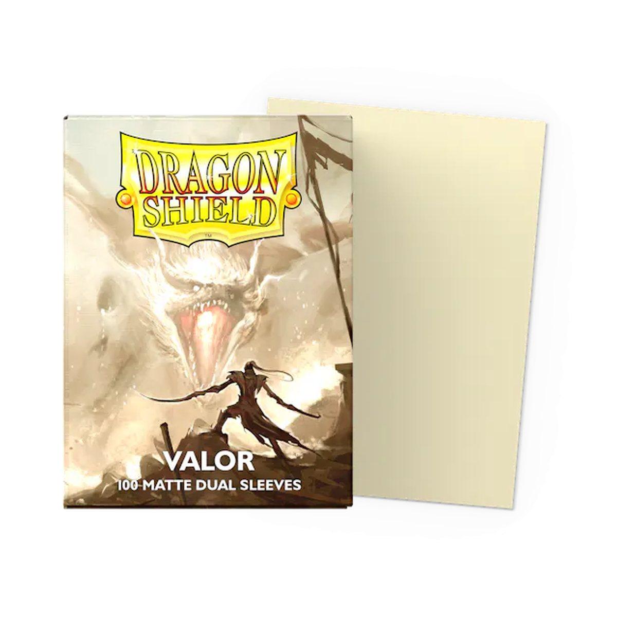 100 Buste Matte Dual Sleeves - Valor