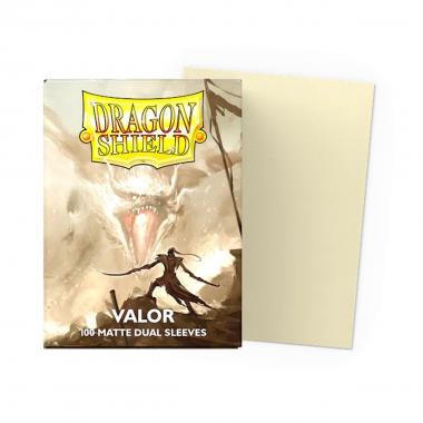 100 Buste Matte Dual Sleeves - Valor