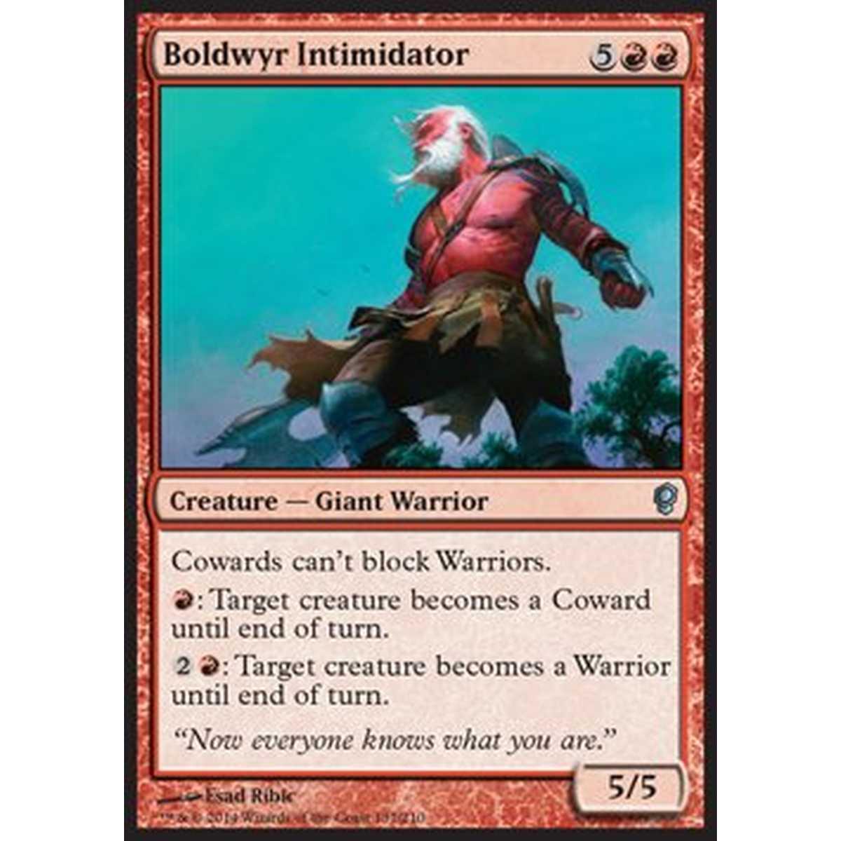 Boldwyr Intimidator - Boldwyr Intimidator - [CNS] [NM]