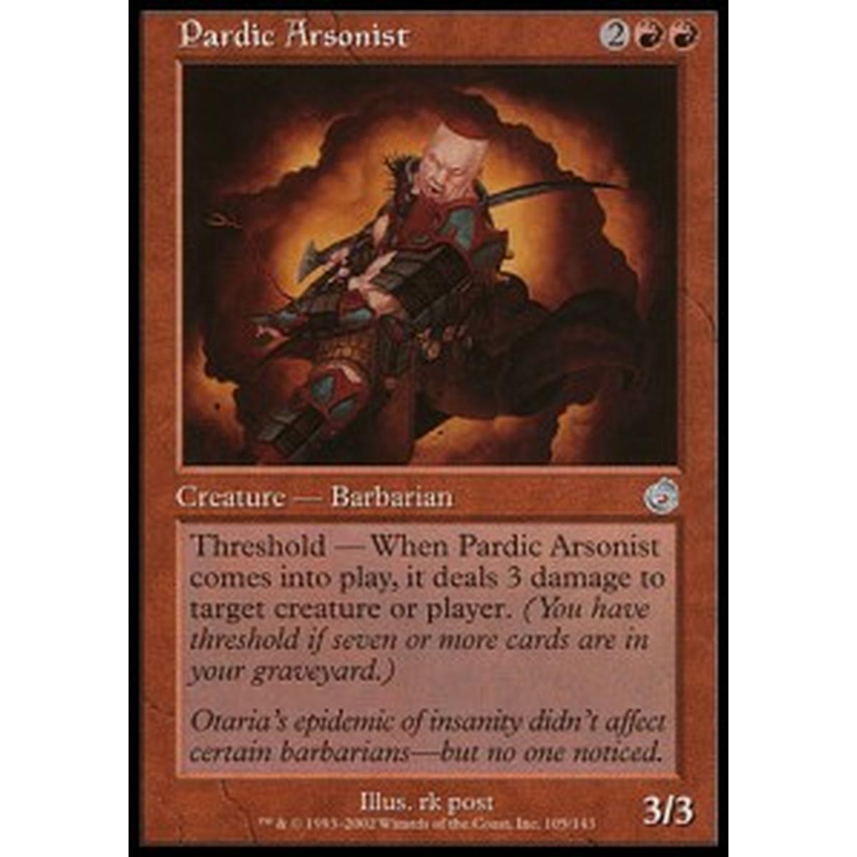 Pardic Arsonist - Pardic Arsonist - [TOR] [NM]