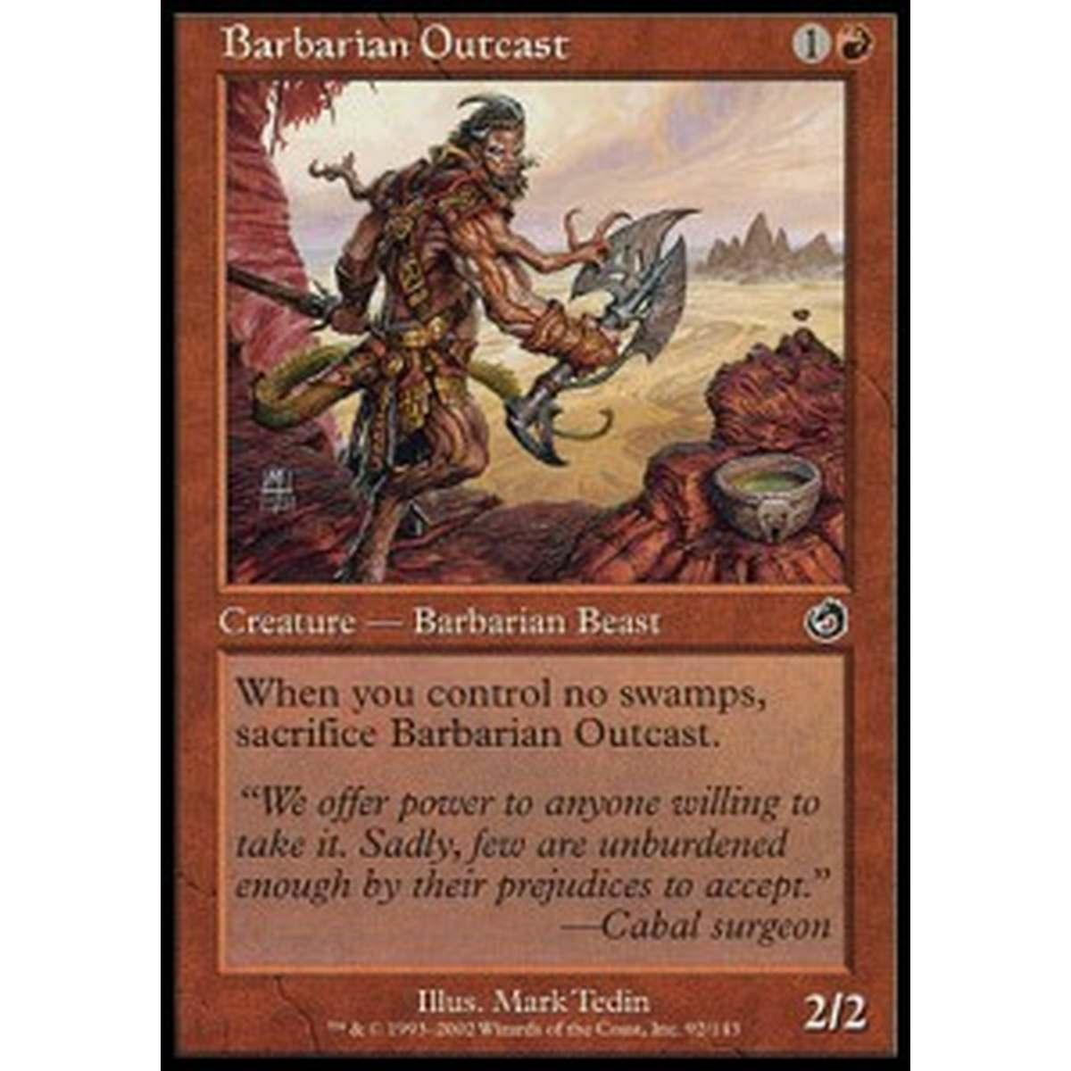 Barbarian Outcast - Reietto Barbaro - [TOR] [NM]