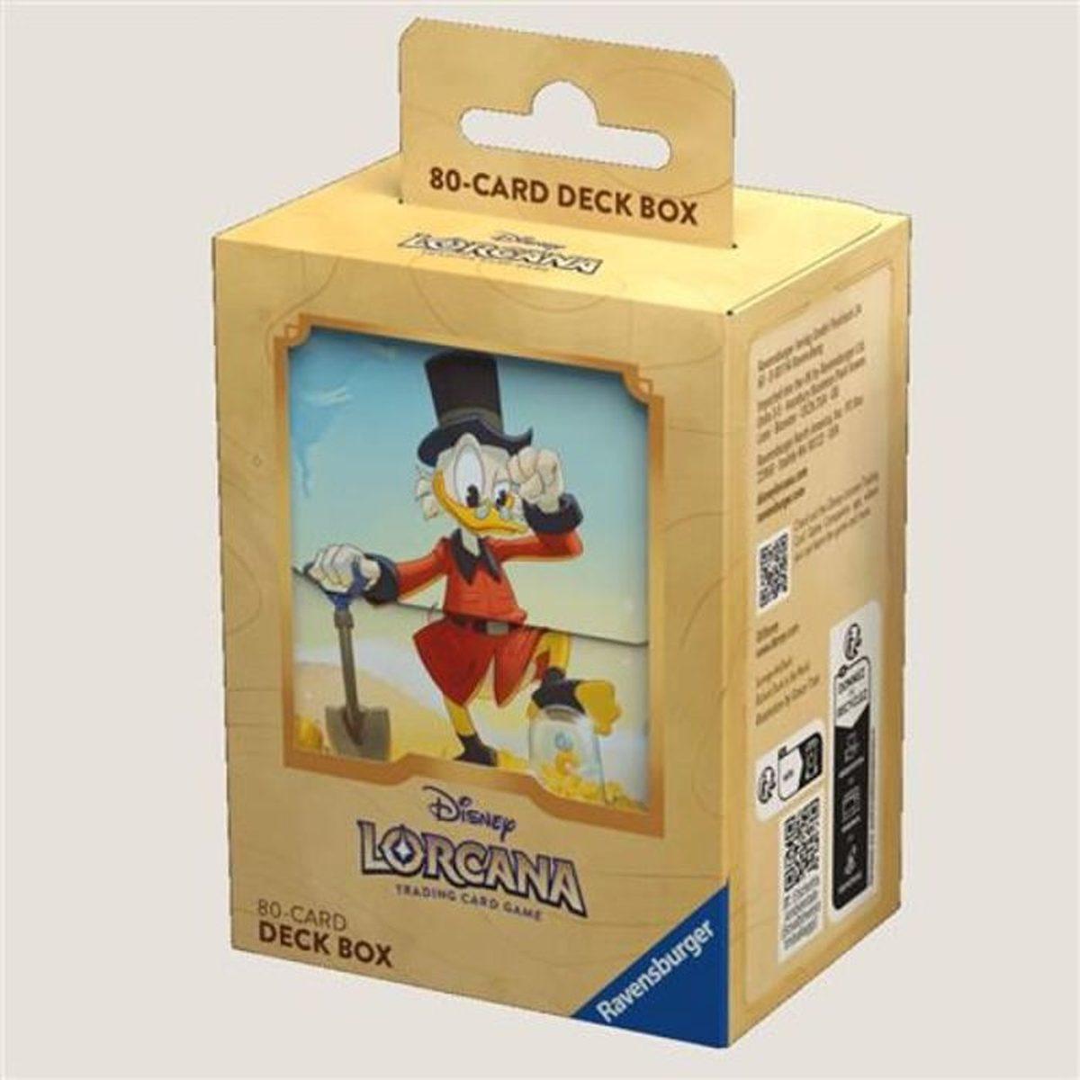 Deck Box Porta Mazzo Lorcana - Scrooge McDuck (Zio Paperone)