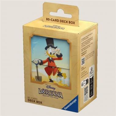 Deck Box Porta Mazzo Lorcana - Scrooge McDuck (Zio Paperone)