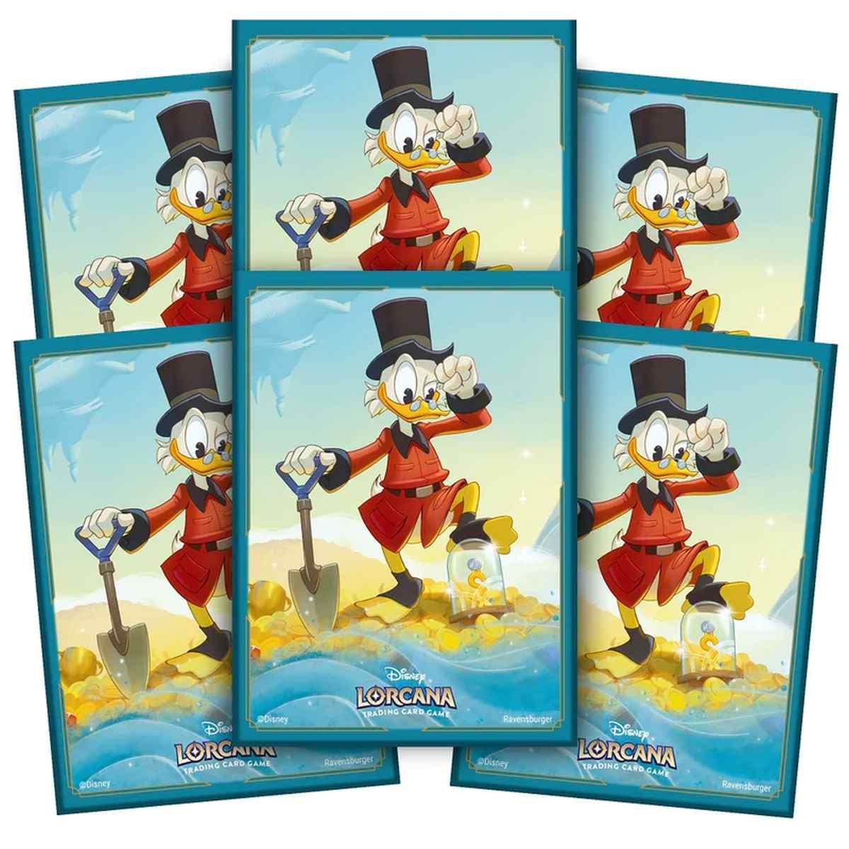 65 Bustine Protettive Sleeves Lorcana - Scrooge McDuck (Zio Paperone)