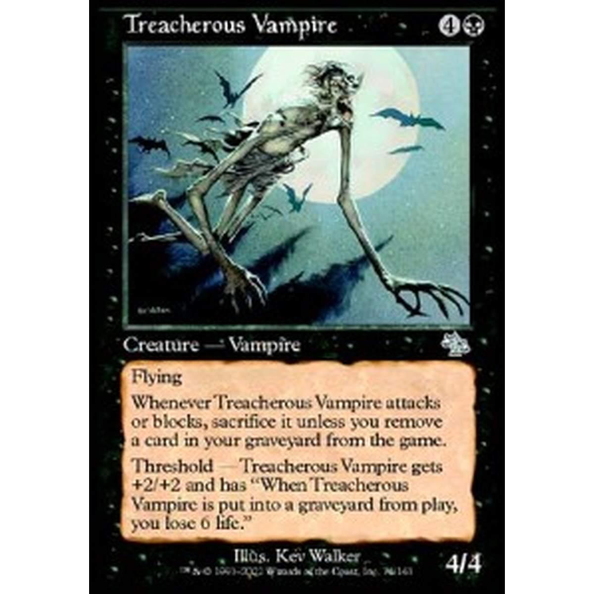 Treacherous Vampire - Vampiro Infido - [JUD] [NM]