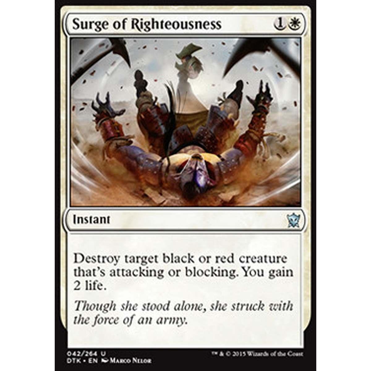 Surge of Righteousness - Impeto di Rettitudine - [DTK] [NM]