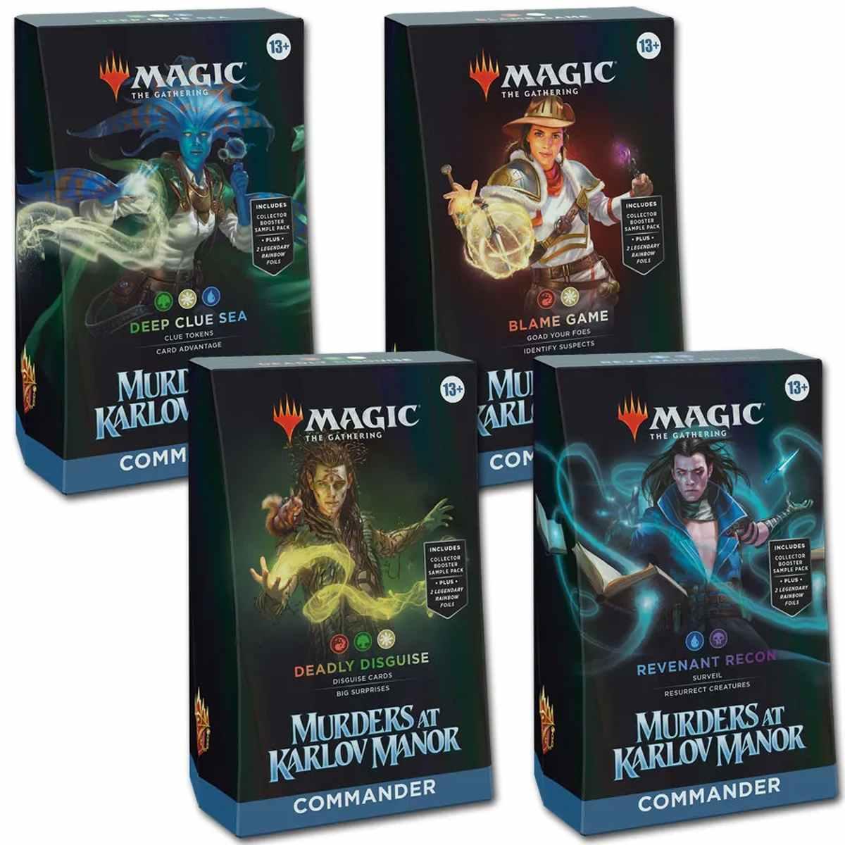 Murders at Karlov Manor - Set 4 Commander Deck ENG