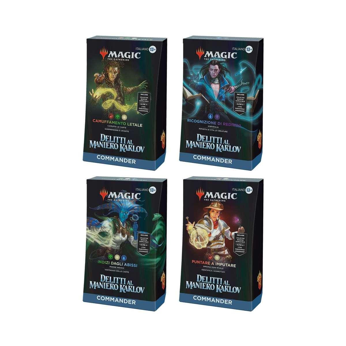 Murders at Karlov Manor - Set 4 Commander Deck ITA