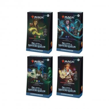 Murders at Karlov Manor - Set 4 Commander Deck ITA