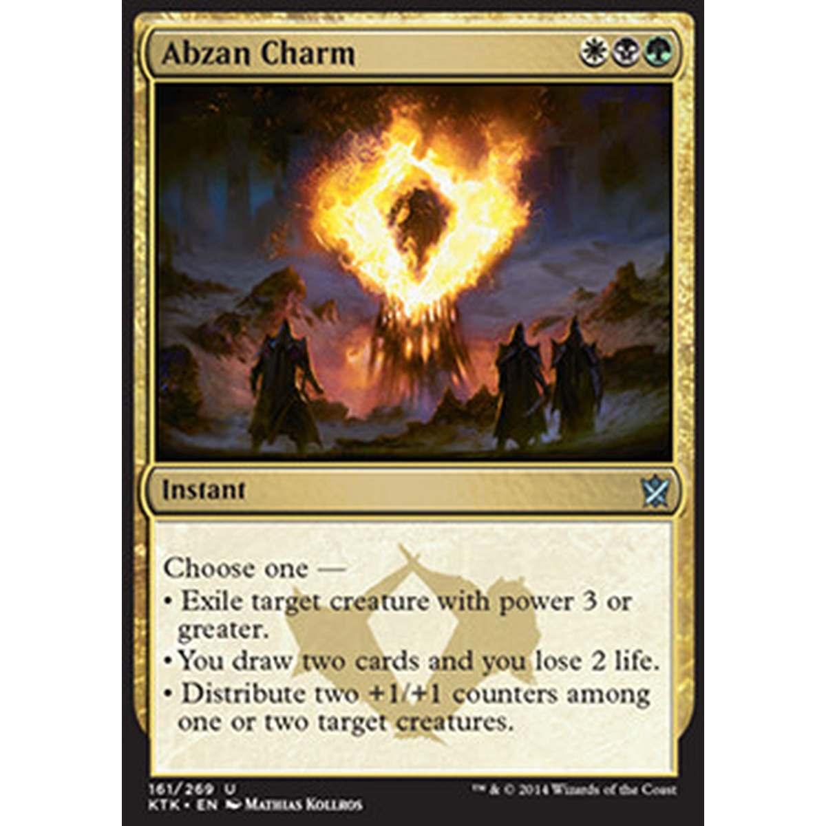 Abzan Charm - Talismano Abzan - [KTK] [NM]