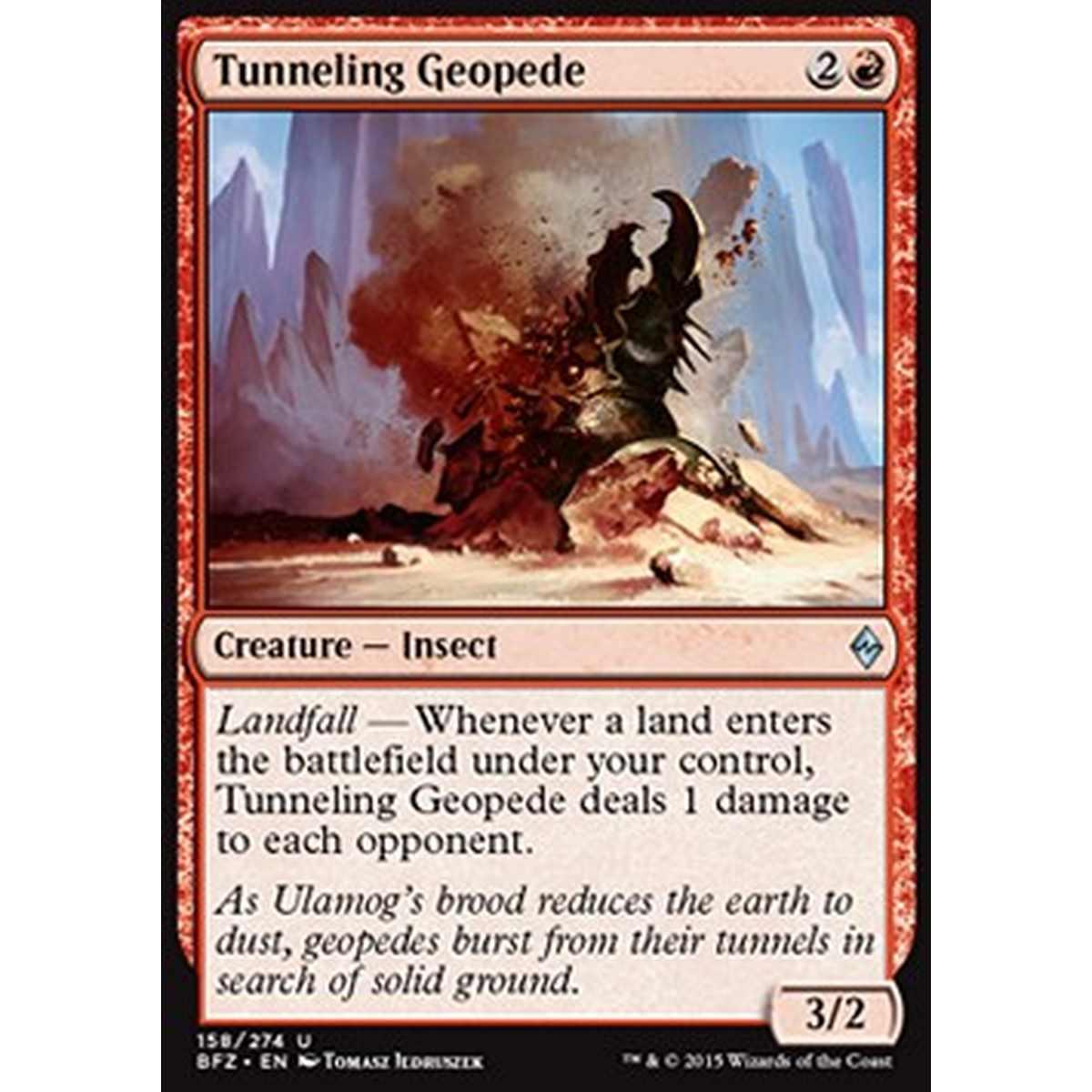 Tunneling Geopede - Geopiede Scavatore - [BFZ] [NM]