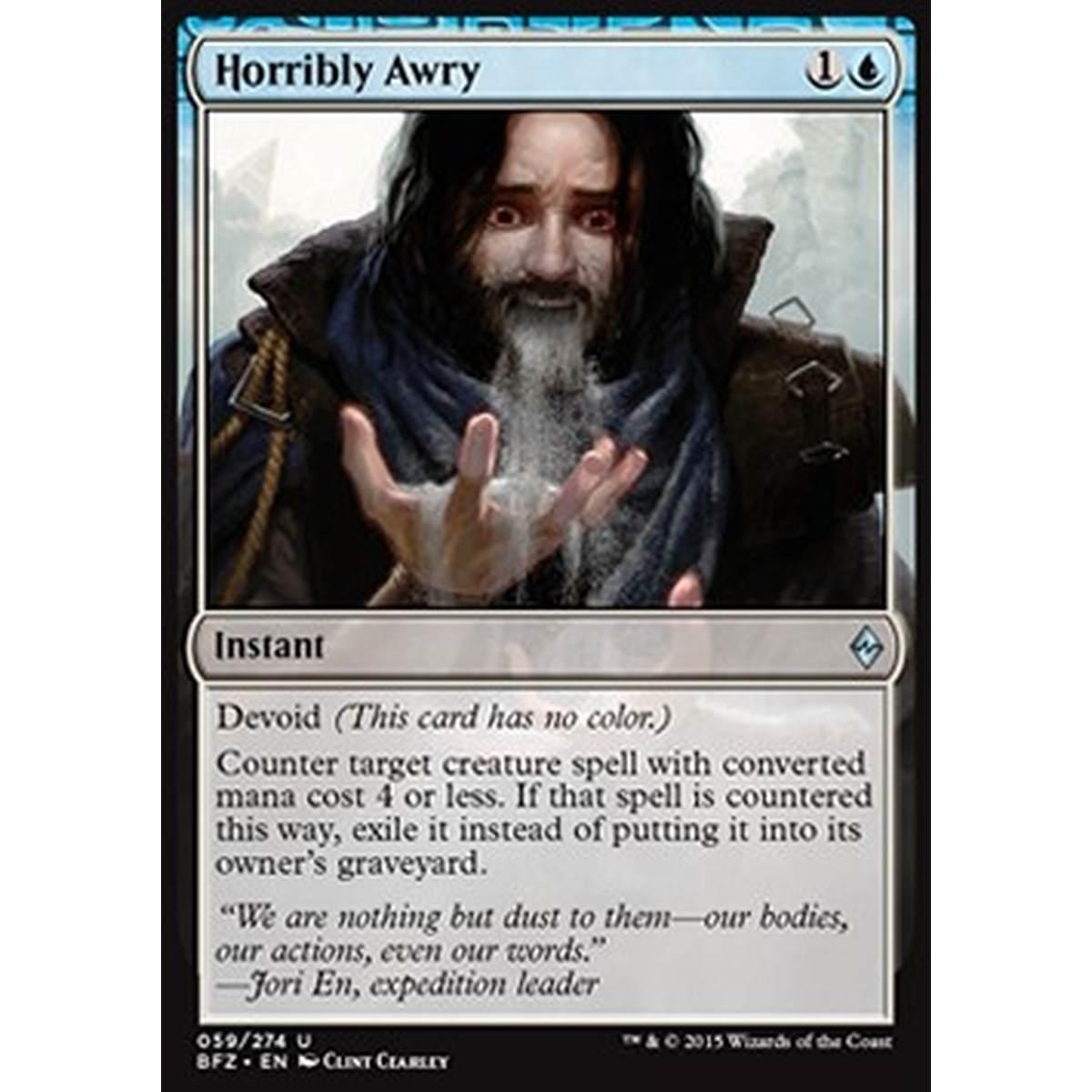 Horribly Awry - Esito Orripilante - [BFZ] [NM]