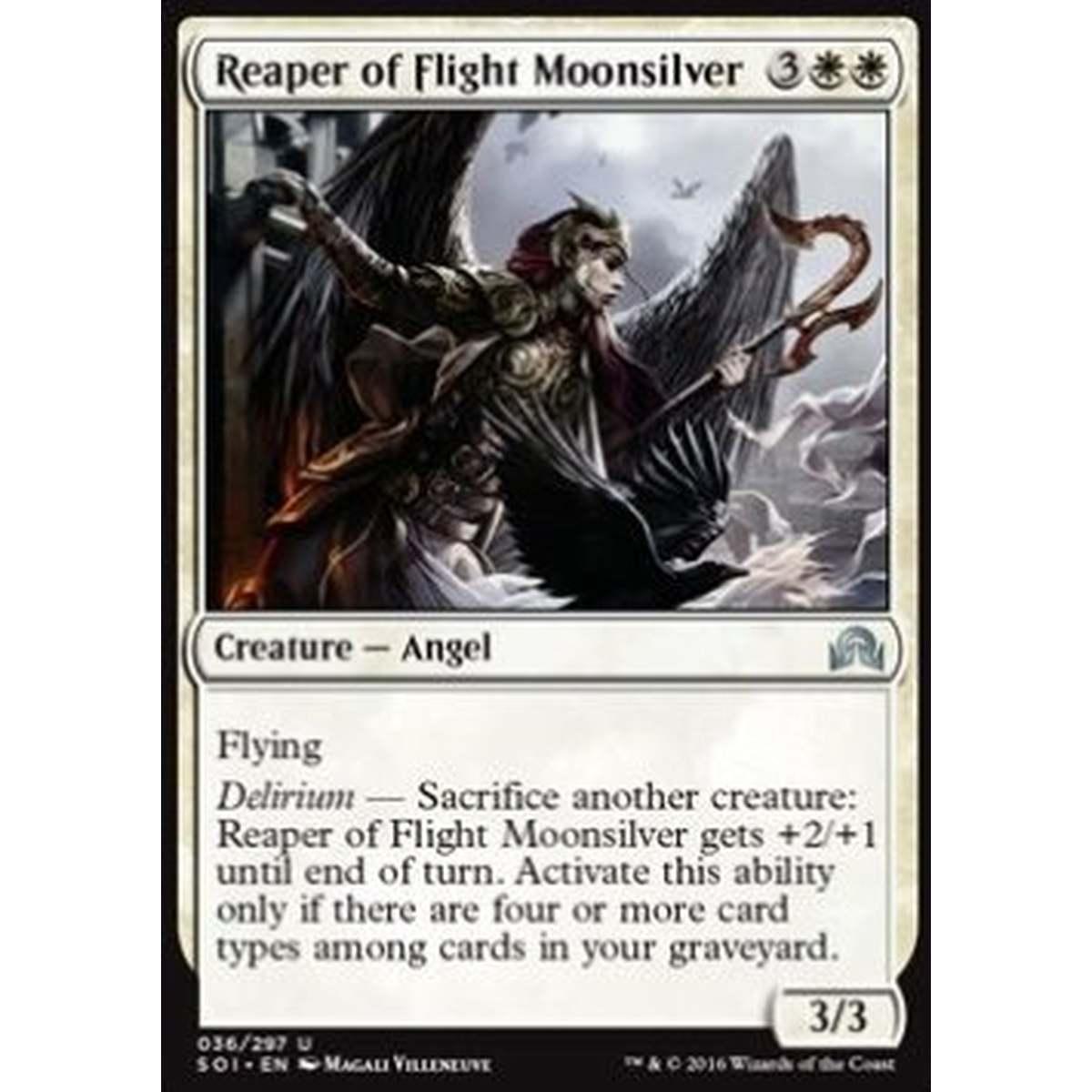 Reaper of Flight Moonsilver - Mietitrice della Schiera Selenargento - [SOI] [NM] [Foil]