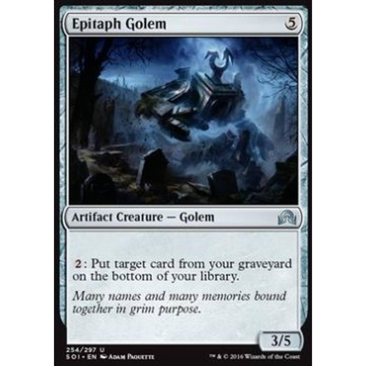 Epitaph Golem - Golem dell'Epitaffio - [SOI] [NM] [Foil]