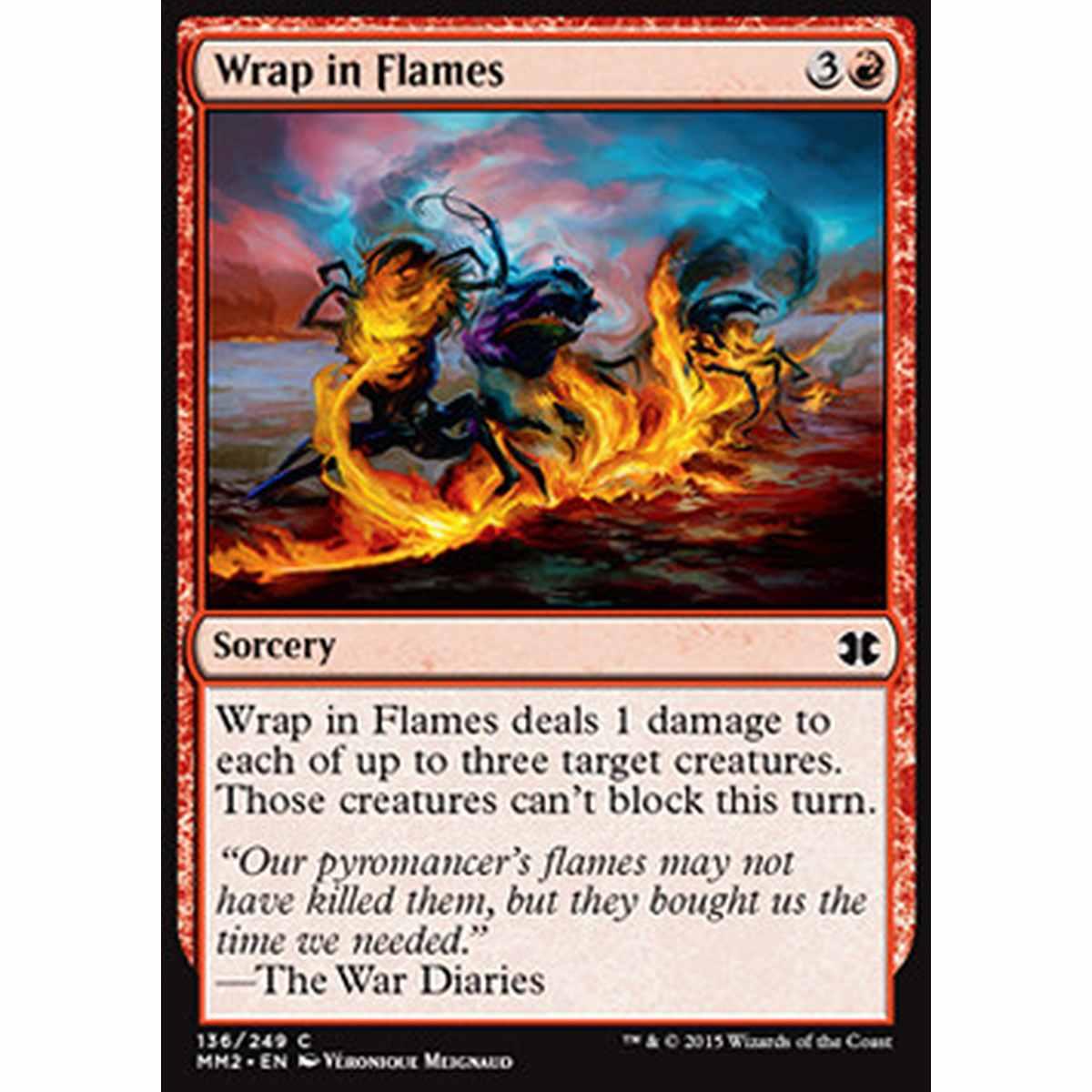 Wrap in Flames - Wrap in Flames - [MM2] [NM] [Foil]